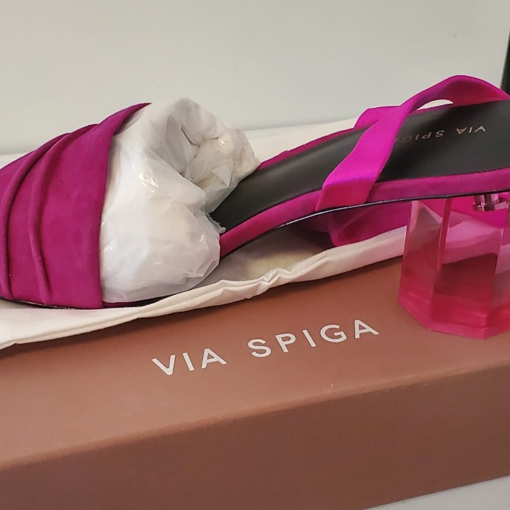 Via Spiga Nova Ankle Wrap Sandal